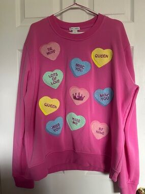 Conversation heart Valentines Sweatshirt 💕